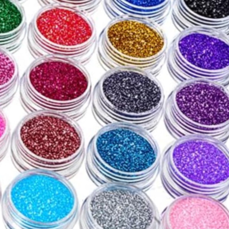 Zestaw do robienia tatuaży Tatuaże brokatowe BROKATY Tattoo Glitter Kit