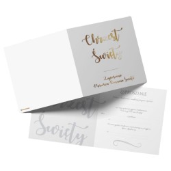 Zaproszenia papierowe...