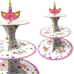 Patera na ciasto stojak na babeczki Jednorożec