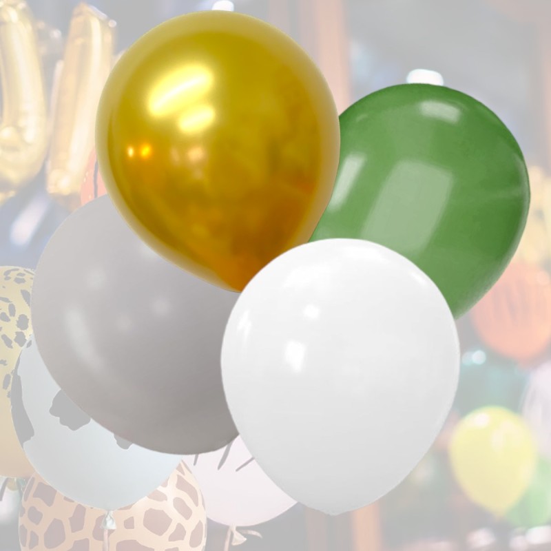 Girlanda zestaw balonów zwierzęta Safari ZOO