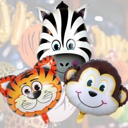 Girlanda zestaw balonów zwierzęta Safari ZOO