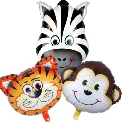 Girlanda zestaw balonów zwierzęta Safari ZOO