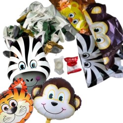 Girlanda zestaw balonów zwierzęta Safari ZOO