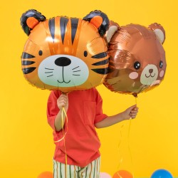 Balon foliowy głowa misia Woodland 57x60 cm