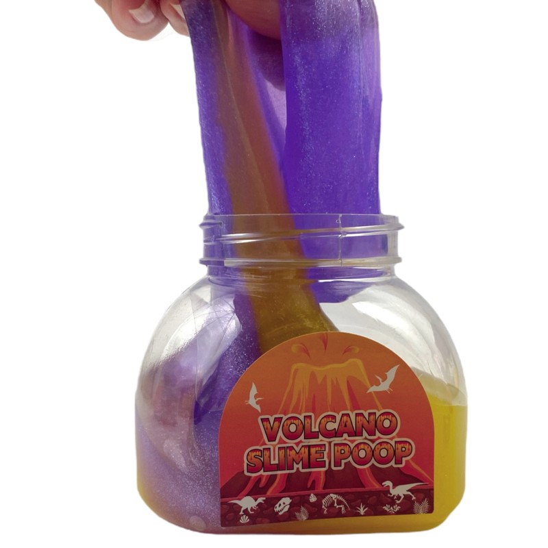 Slime uciekający wulkan volcano galaxy Lawa