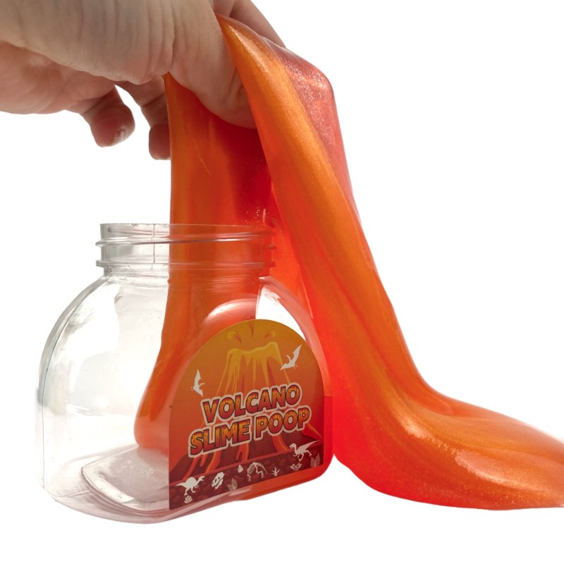 Slime uciekający wulkan volcano galaxy Lawa