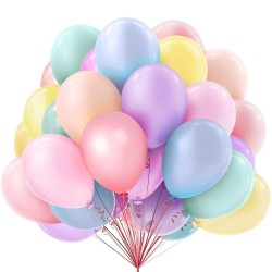 Balony lateksowe 12 cali 35 cm pastelowe mix kolorów