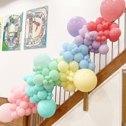 Balony lateksowe 12 cali 35 cm pastelowe mix kolorów