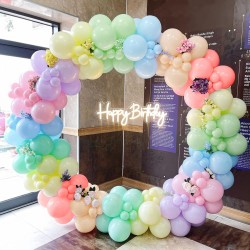 Balony lateksowe 12 cali 35 cm pastelowe mix kolorów