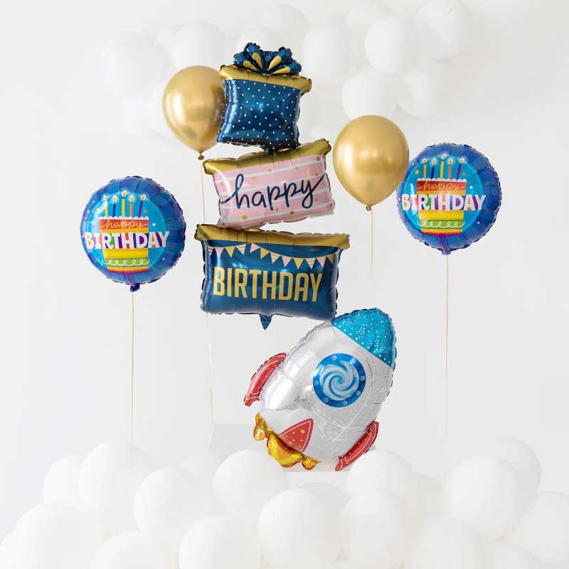 Balon Rakieta Kosmos 56x75cm