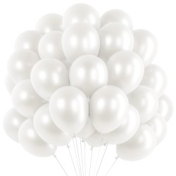 Balony lateksowe białe...