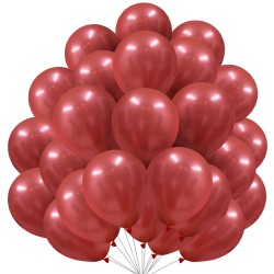 Balony lateksowe czerwone...