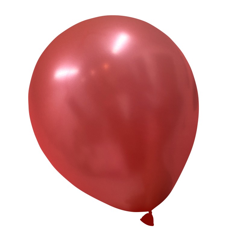 Balony lateksowe czerwone perłowe 10 cali 100 szt