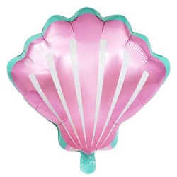 Balon foliowy muszelka podwodny świat 46x49cm