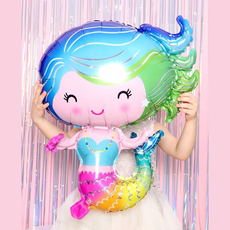 Balon foliowy Syrenka Mermaid