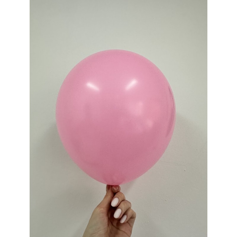 Balony róż lateksowe 10" 25cm różowe