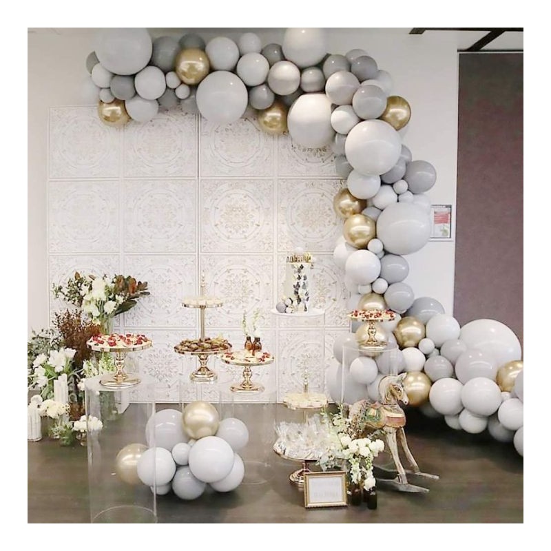 Wstążka 90m biała PartyGo