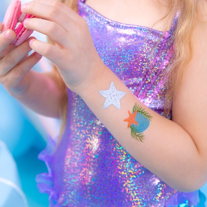 Tatuaże zmywalne Ocean 21szt.