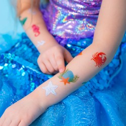 Tatuaże zmywalne Ocean 21szt.