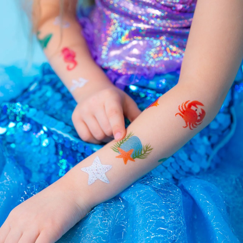 Tatuaże zmywalne Ocean 21szt.