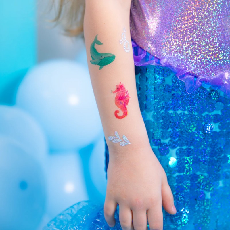 Tatuaże zmywalne Ocean 21szt.