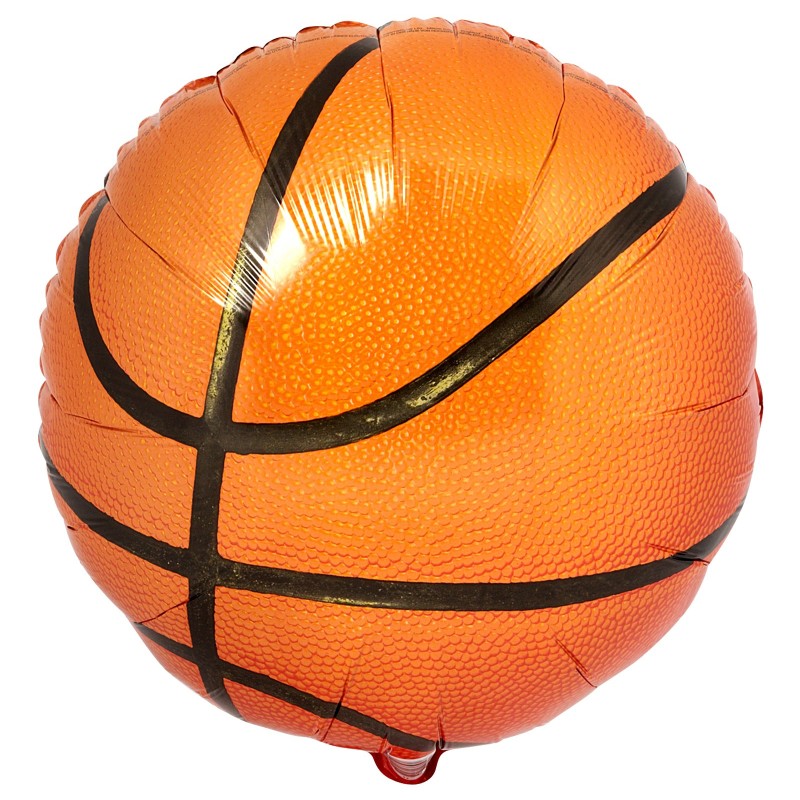 Balon foliowy piłka koszykowa koszykówka basketball 45cm