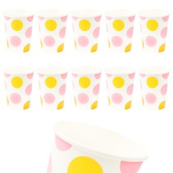 Kubeczki groszki polka dot...