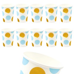 Kubeczki groszki polka dot...