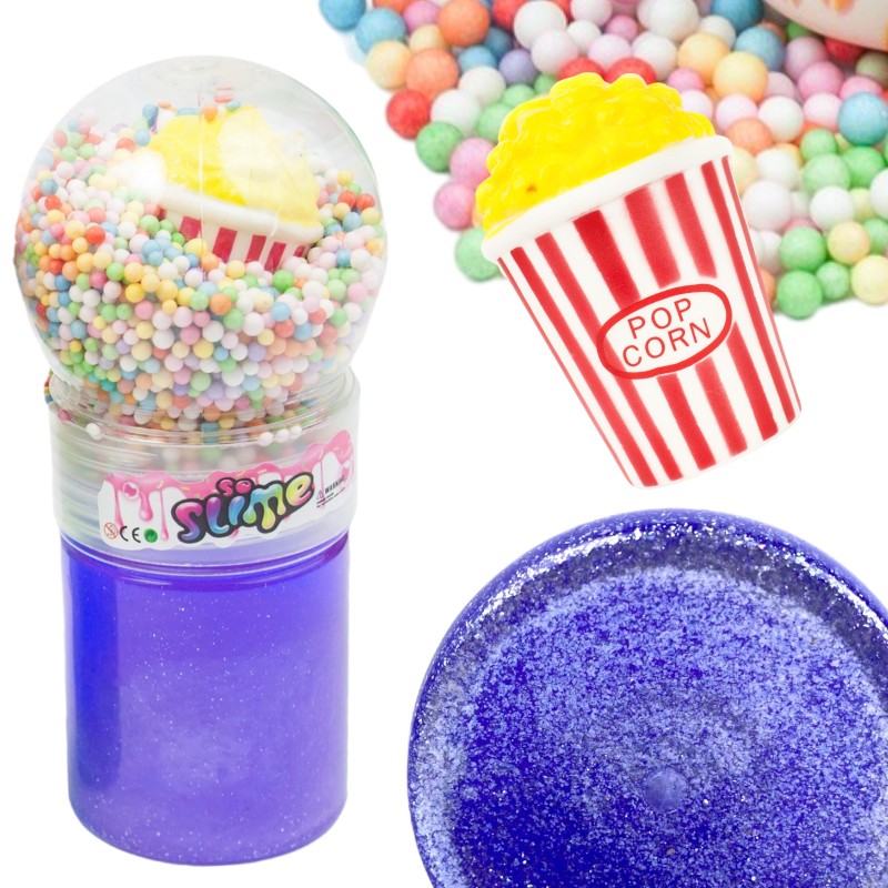 Slime ze squishy kuleczki zestaw 3 szt.