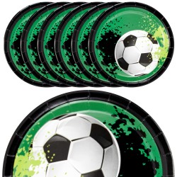 Talerzyki papierowe Piłka...