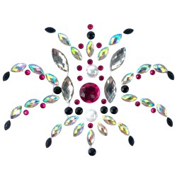 Kryształki tatuaż diamentowy dekolt FaceGem