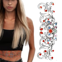 Tatuaż zmywalny kamienie...