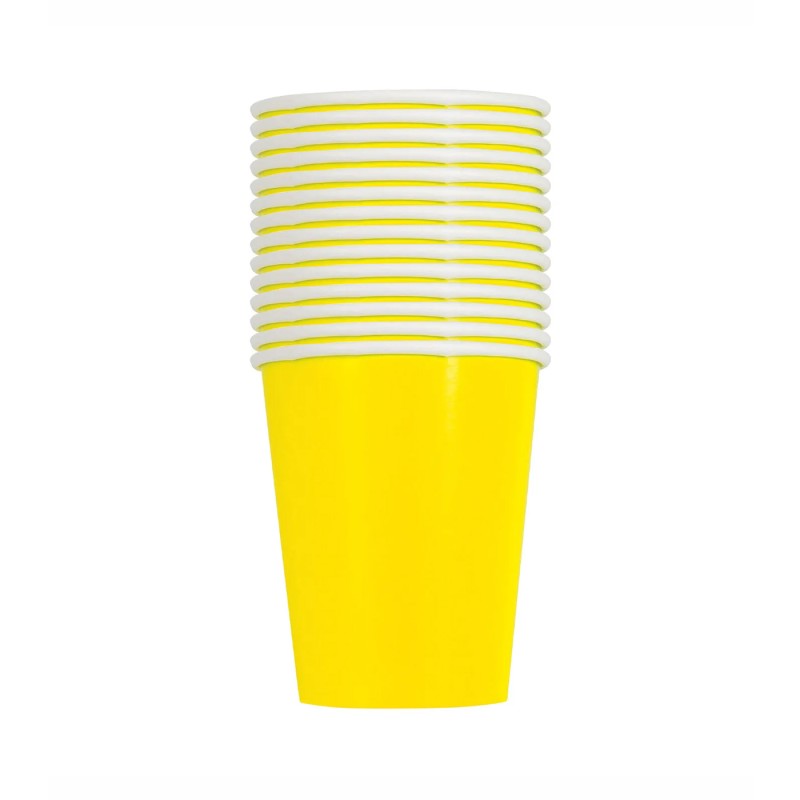 Fioletowe kubeczki papierowe 6szt.