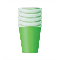 Fioletowe kubeczki papierowe 6szt.