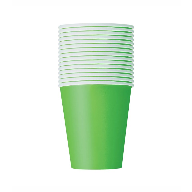 Fioletowe kubeczki papierowe 6szt.