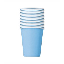 Fioletowe kubeczki papierowe 6szt.