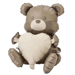 Balon foliowy Miś z sercem...