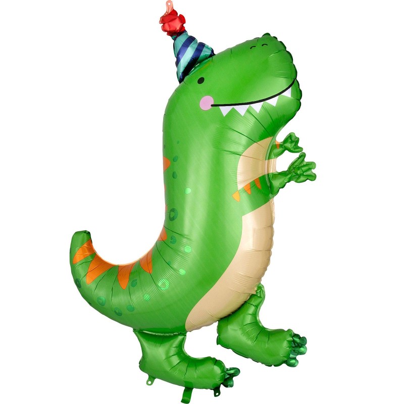 Balon foliowy DINO Dinozaur SMOK Zielona Dekoracja 83 cm