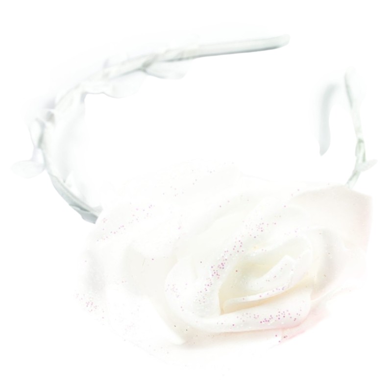 Wianek opaska z kwiatem kolory