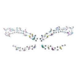 Holograficzne Kryształki Naklejki FaceGem