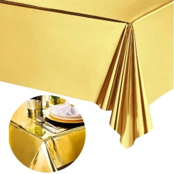 Metaliczny obrus foliowy...