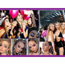 Holograficzne Kryształki Naklejki FaceGem