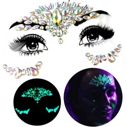 Kryształki świecące fluo Glow in the dark