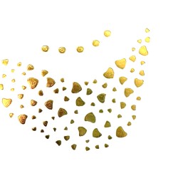 Flash tattoo złota henna złoty tatuaże floral boho