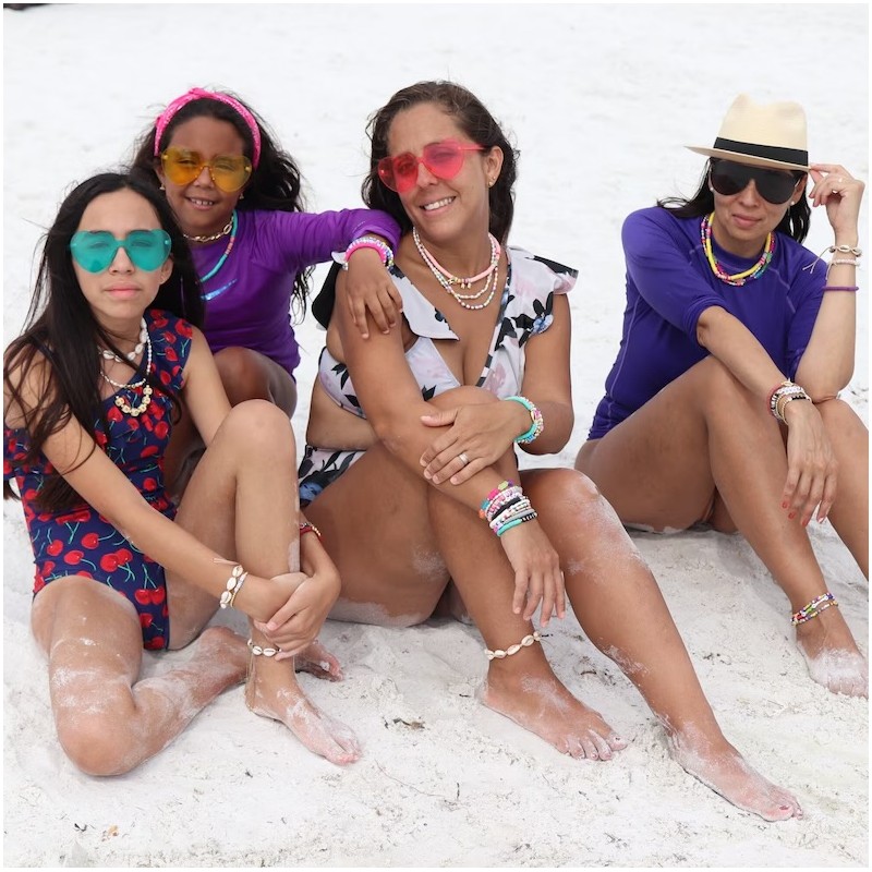 Koraliki 6mm kolorowe kółka