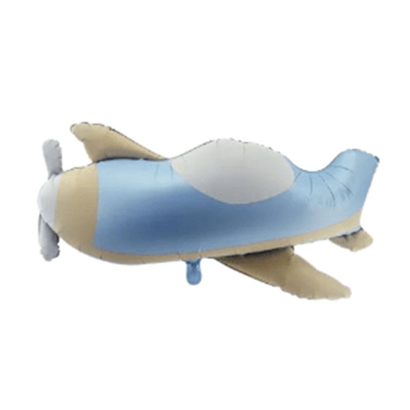 Balon foliowy matowy Samolot 78x42cm