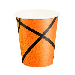 Talerzyki kubeczki papierowe zestaw imprezowy koszykówka sport