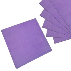 Fioletowe serwetki...