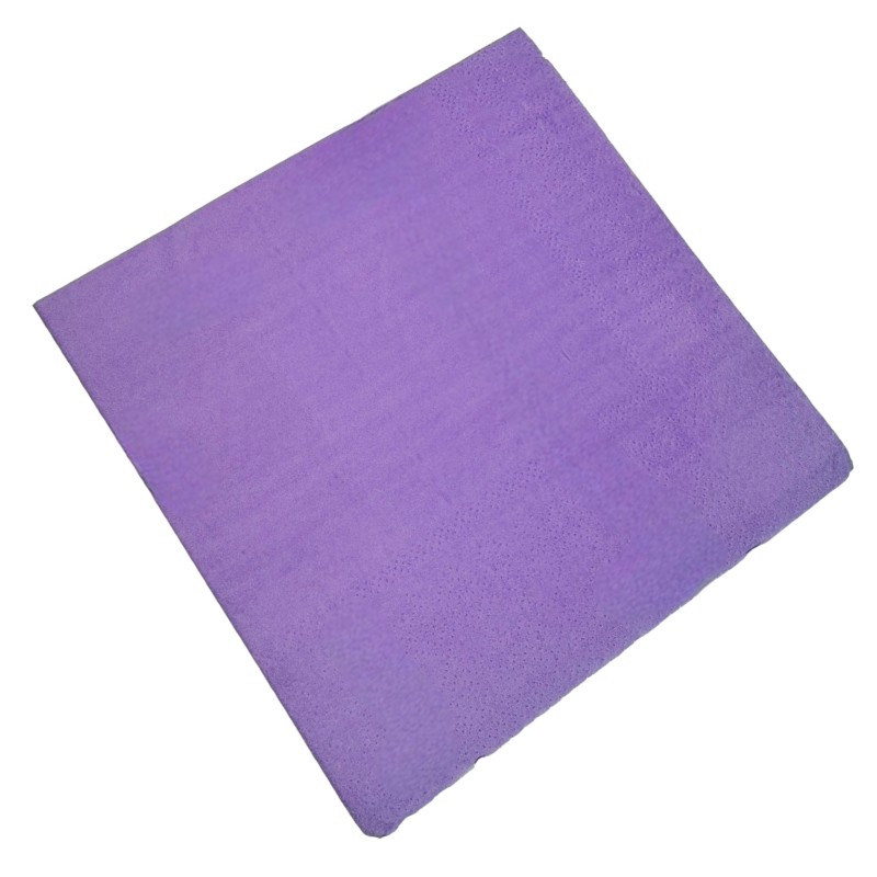 Fioletowe serwetki papierowe 20 sztuk