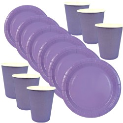 Zestaw imprezowy Fioletowe...